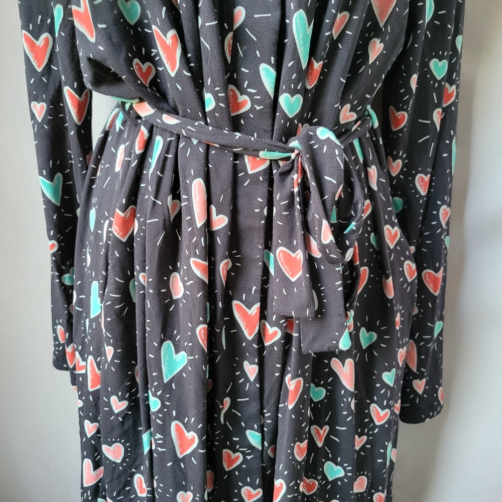 MeUndies Heart‎ to Heart Robe M L - Picture 4 of 14